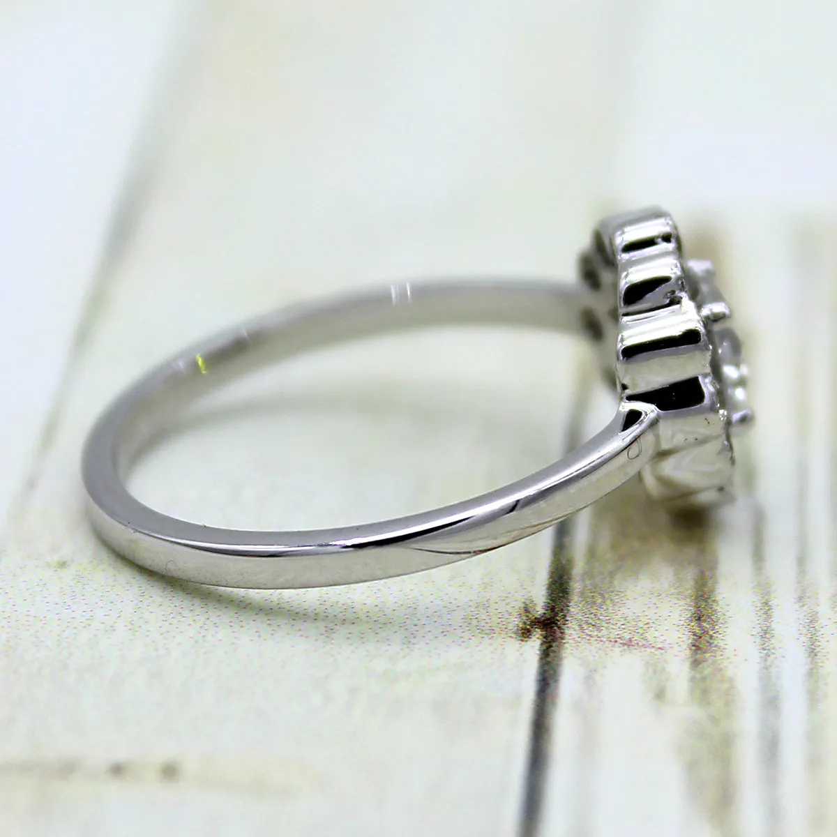 0.50 CT Diamond Halo Engagement Ring