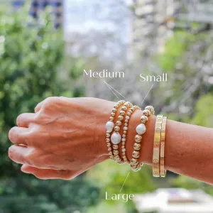 14K Gold-Filled Bracelet with Pearl