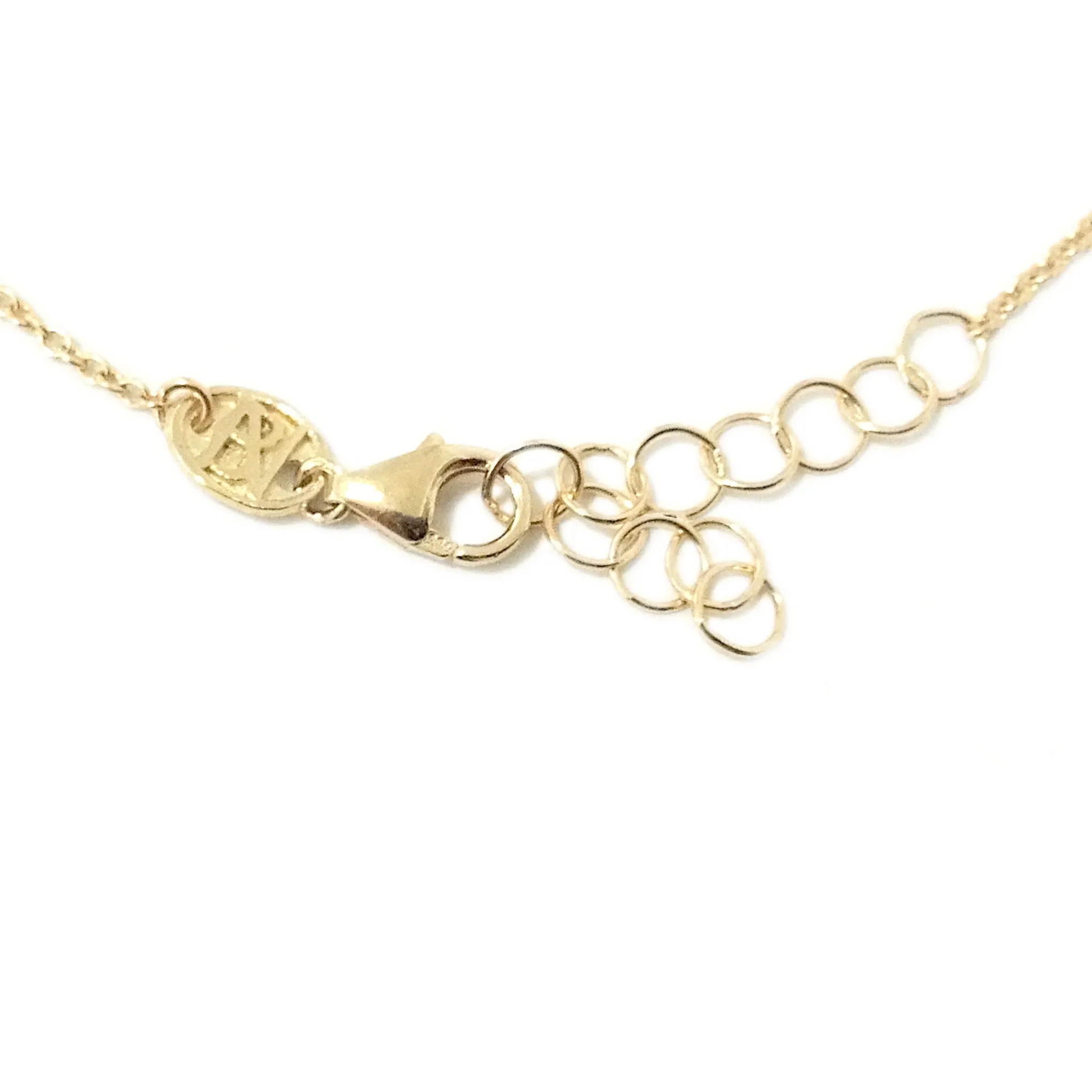 14K Gold Pavé Ruby Triple XS Sweetheart Bracelet