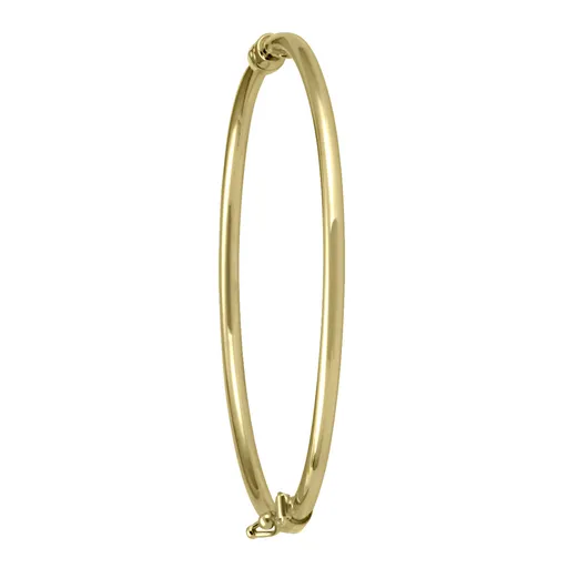 14K Yellow Gold Baby Bangle Bracelet