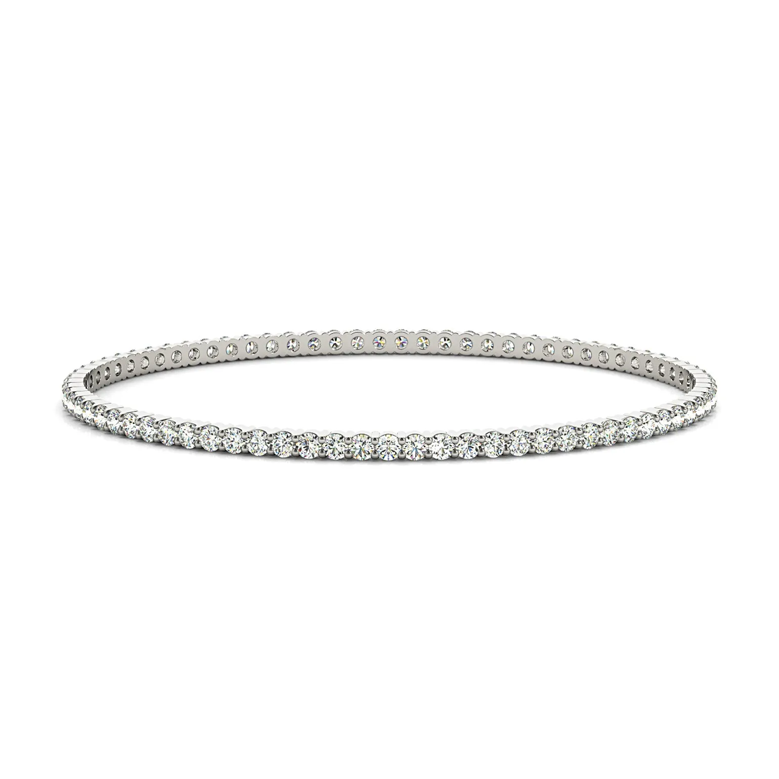 1.75 ctw Diamond Eternity Bangle Bracelet