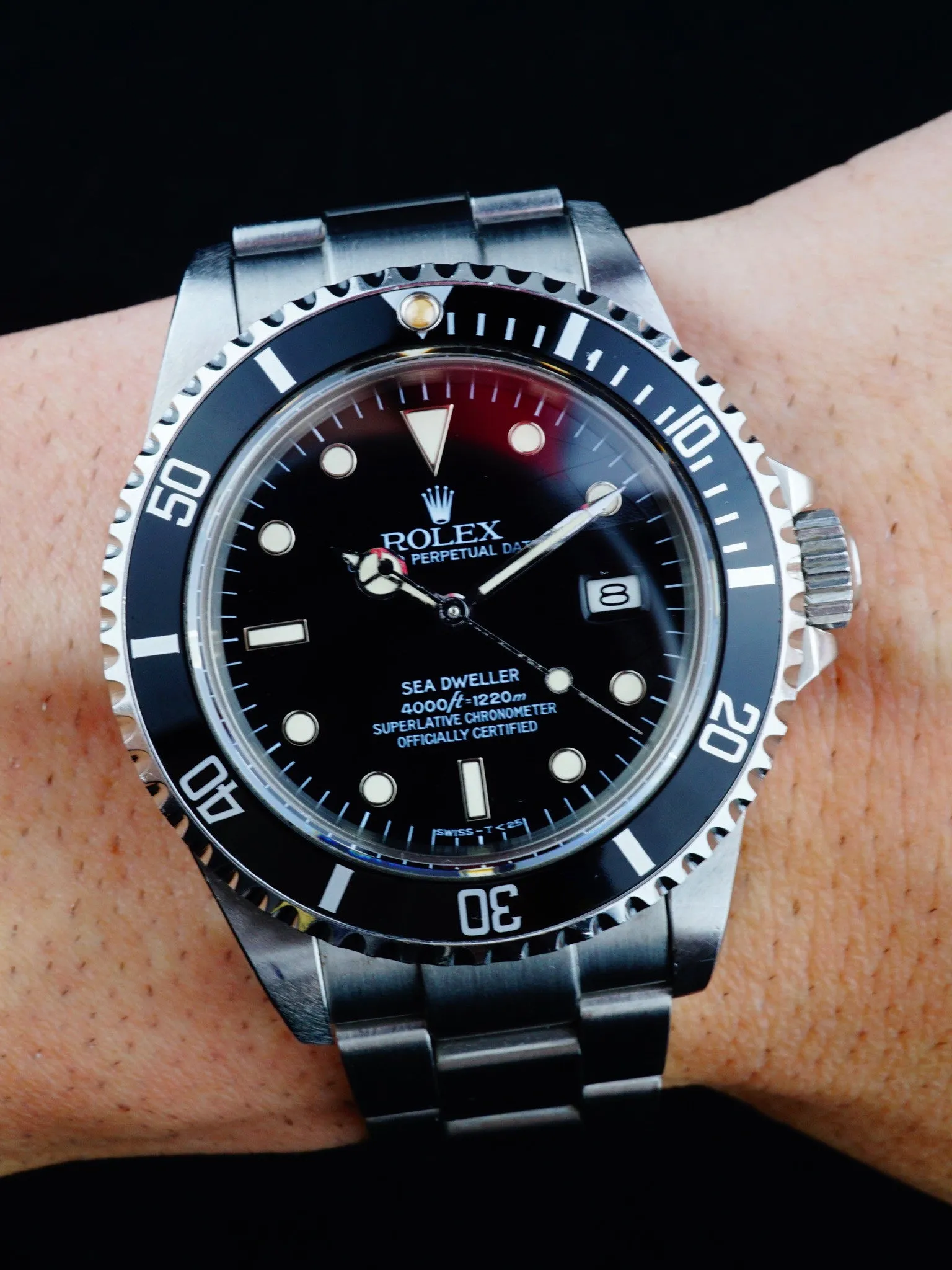 1984 Rolex Sea Dweller Ref. 16660 Spider Dial