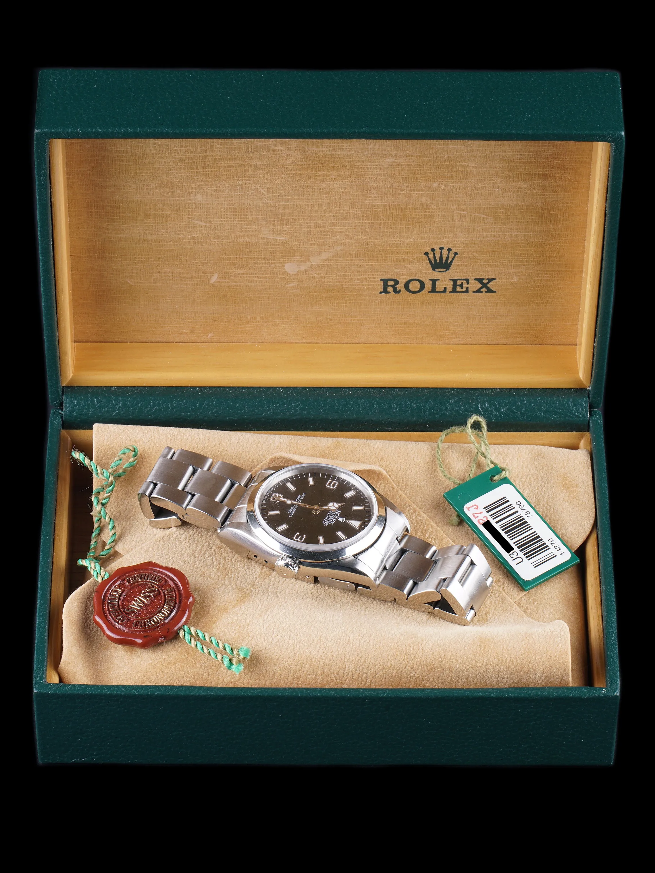 1997 Rolex Explorer I (Ref. 14270) With Box and Papers