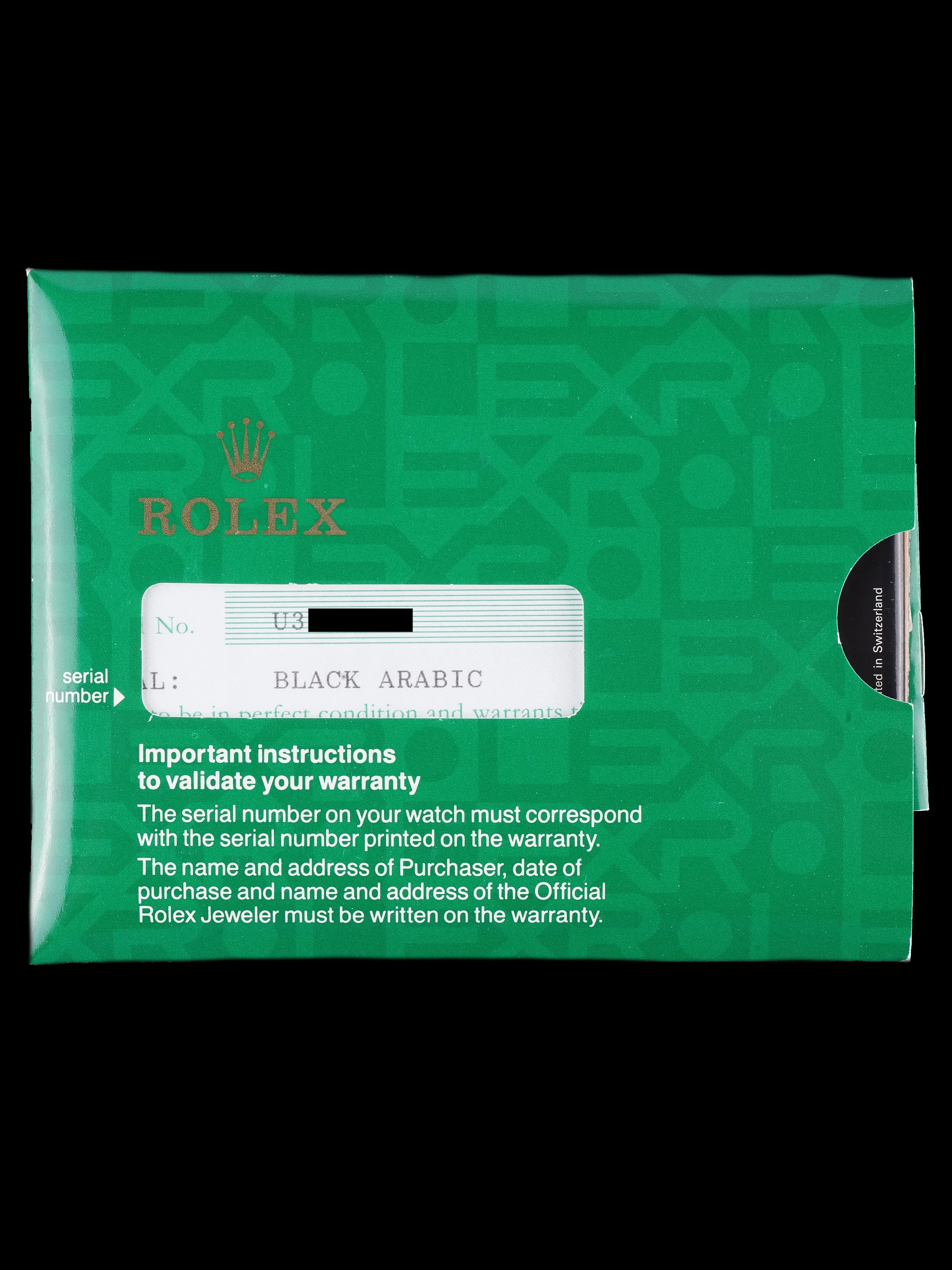 1997 Rolex Explorer I (Ref. 14270) With Box and Papers