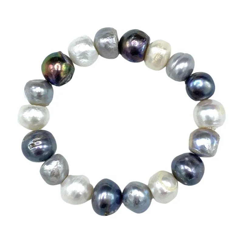 200-DM-STR | DARK MIX BAM BAM STRETCH BRACELET