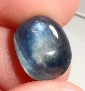 7.41 CT BIG SKY BLUE OVAL CAB