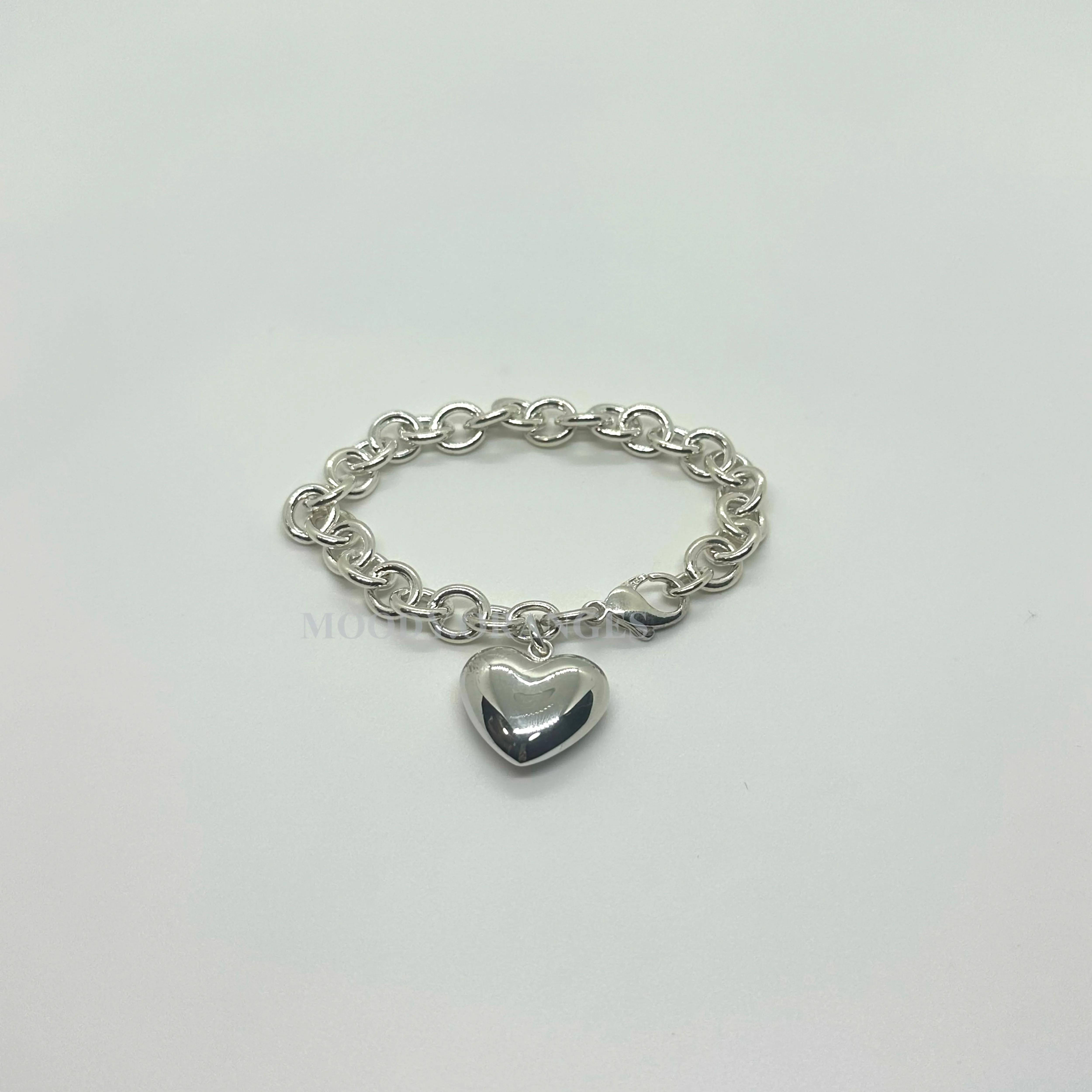 925 Silver - Silver Heart Bracelet