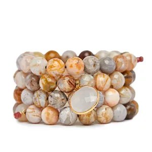Alex Stack in Brioche Agate