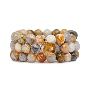 Alex Stack in Brioche Agate