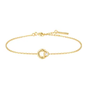 Ania Haie Hoop Freshwater Pearl Bracelet