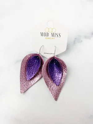 APRIL 2025 Stacked Petal Earrings {Pre-Order:  Ships First Week of APRIL/Please Order Separately/Orders Are NOT Split Up!}