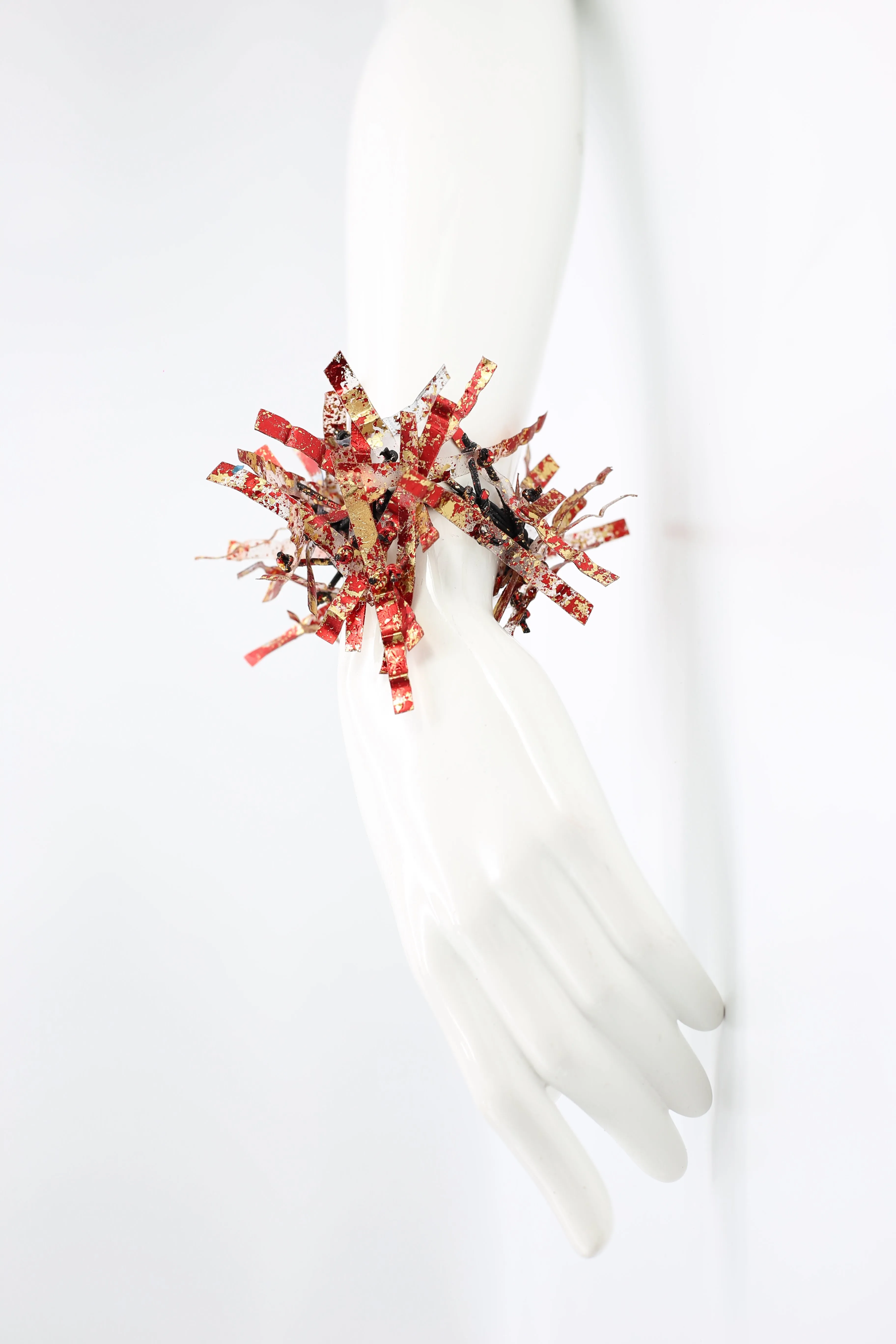 Aqua Willow Tree Bracelets - Hand gilded