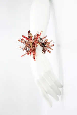 Aqua Willow Tree Bracelets - Hand gilded