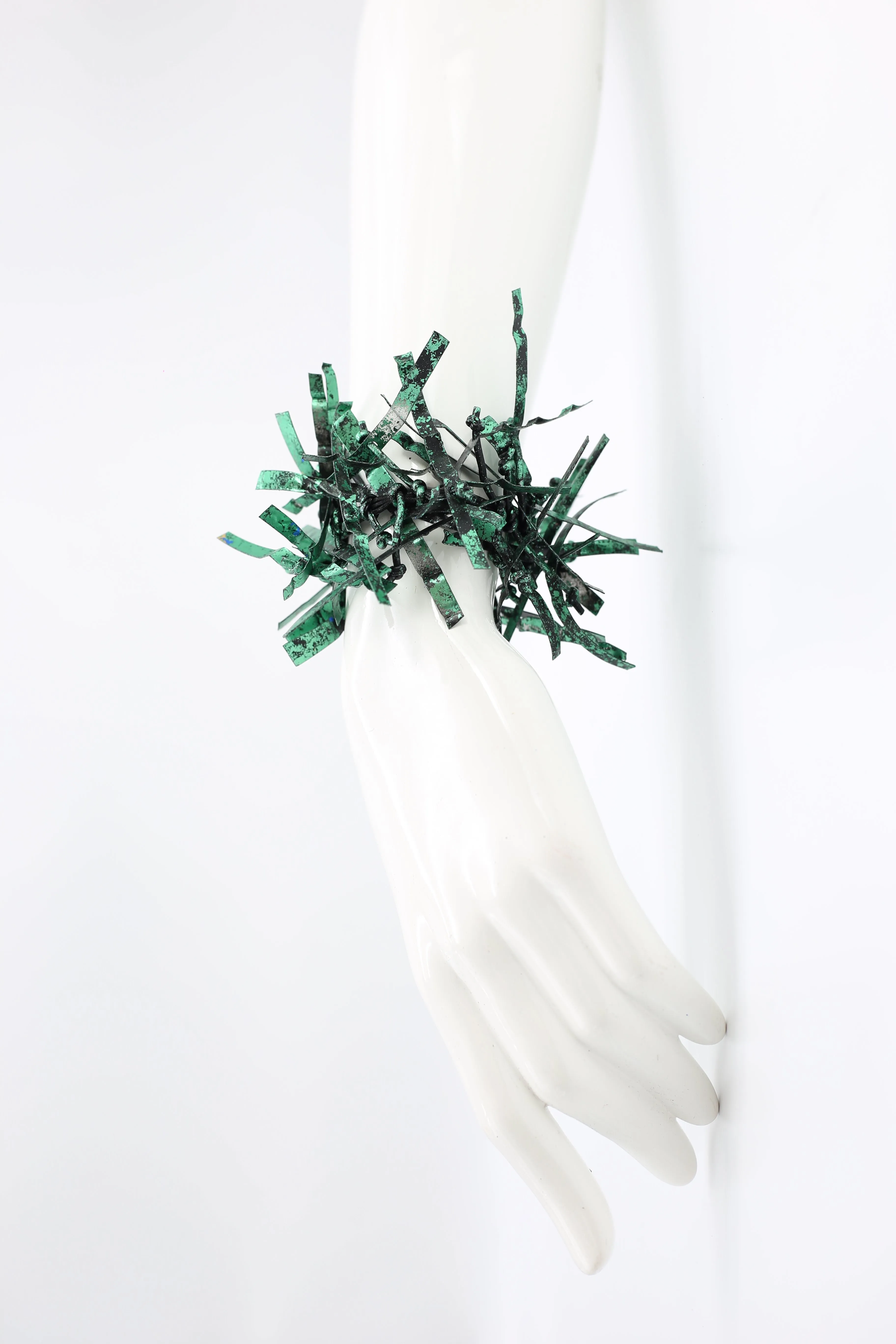 Aqua Willow Tree Bracelets - Hand gilded
