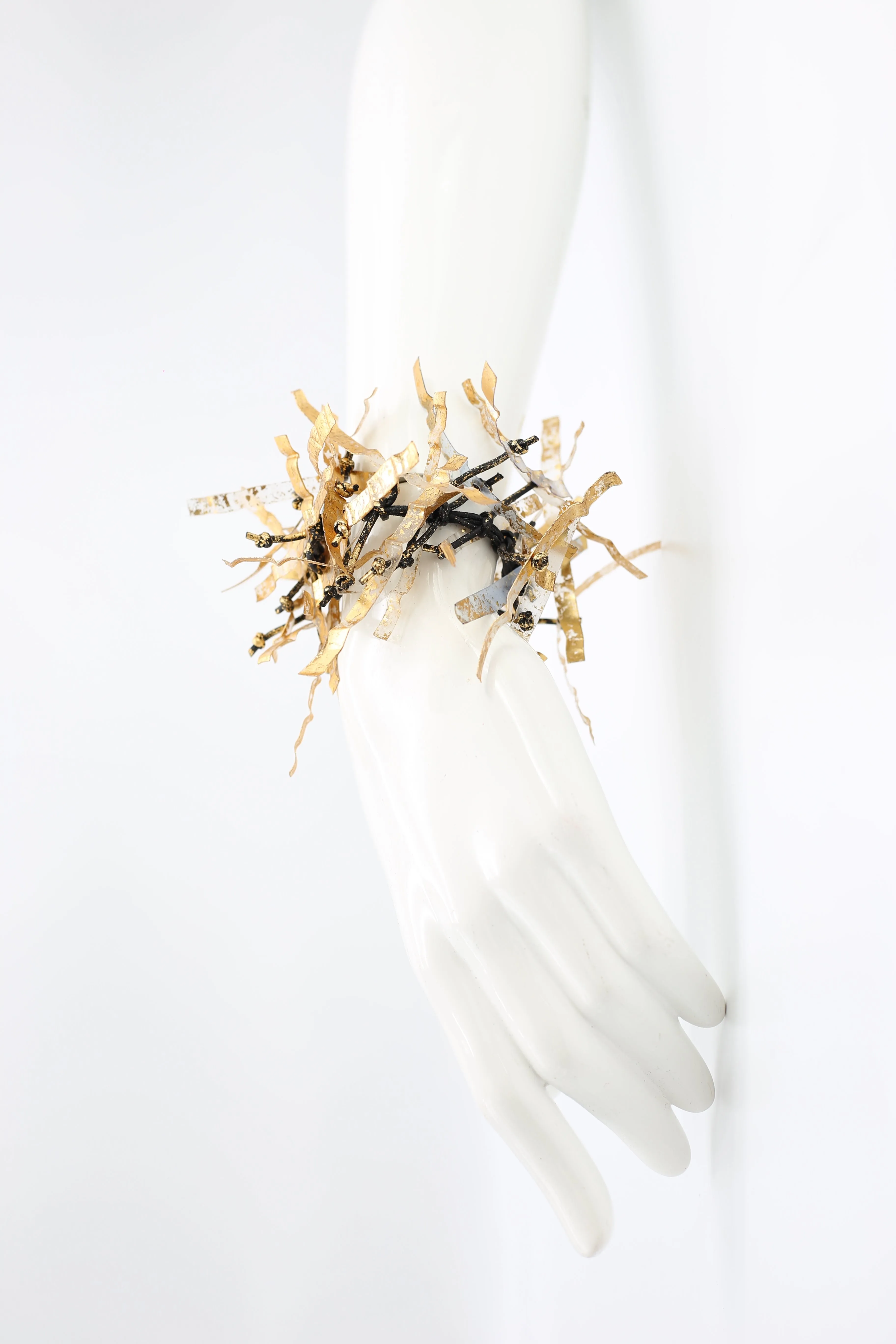 Aqua Willow Tree Bracelets - Hand gilded