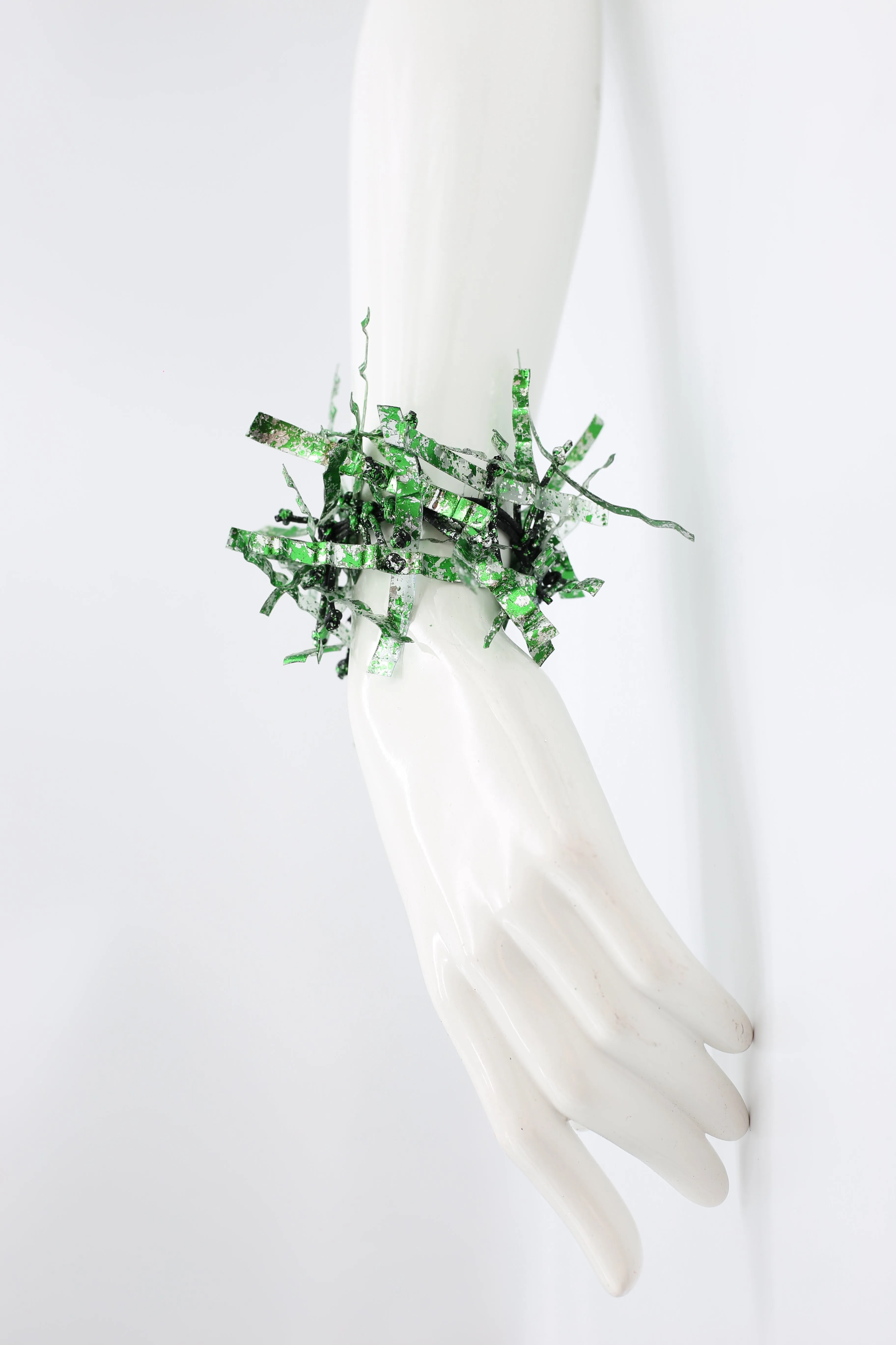 Aqua Willow Tree Bracelets - Hand gilded