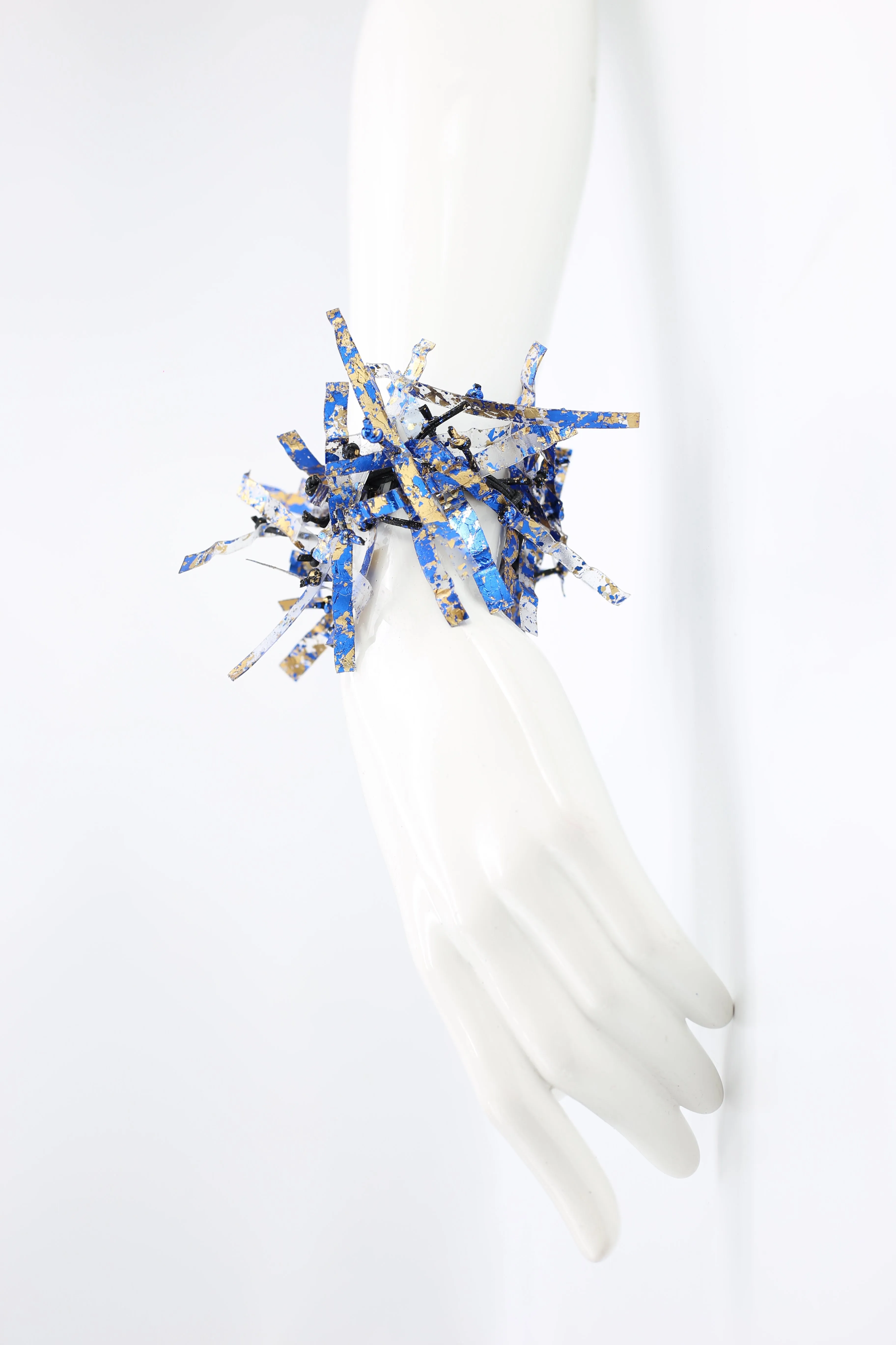 Aqua Willow Tree Bracelets - Hand gilded