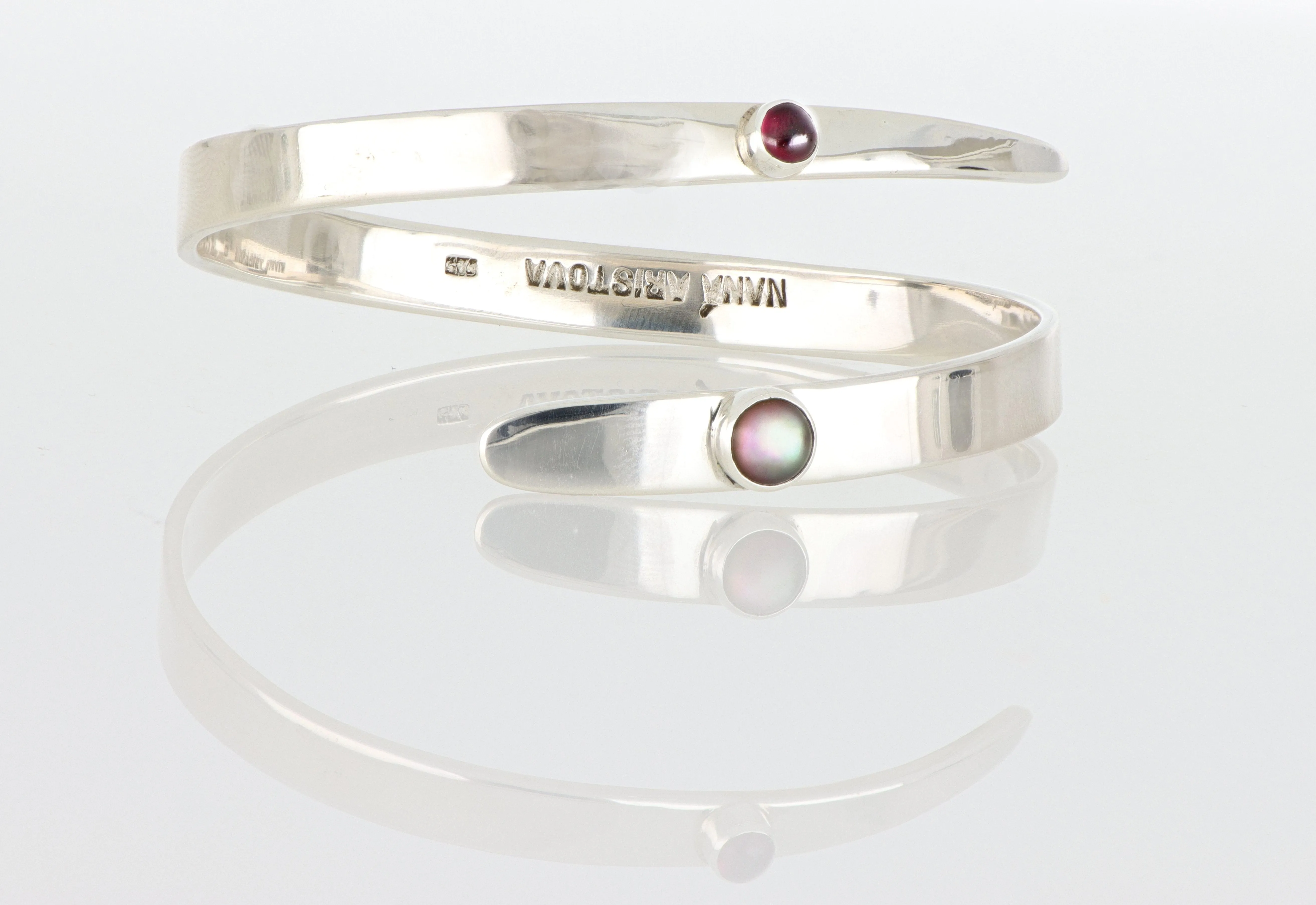 Athena spiral bracelet