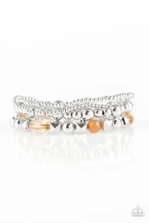 Babe-alicious Brown Paparazzi Bracelet