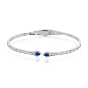 Bangle in 18k Gold with Diamonds