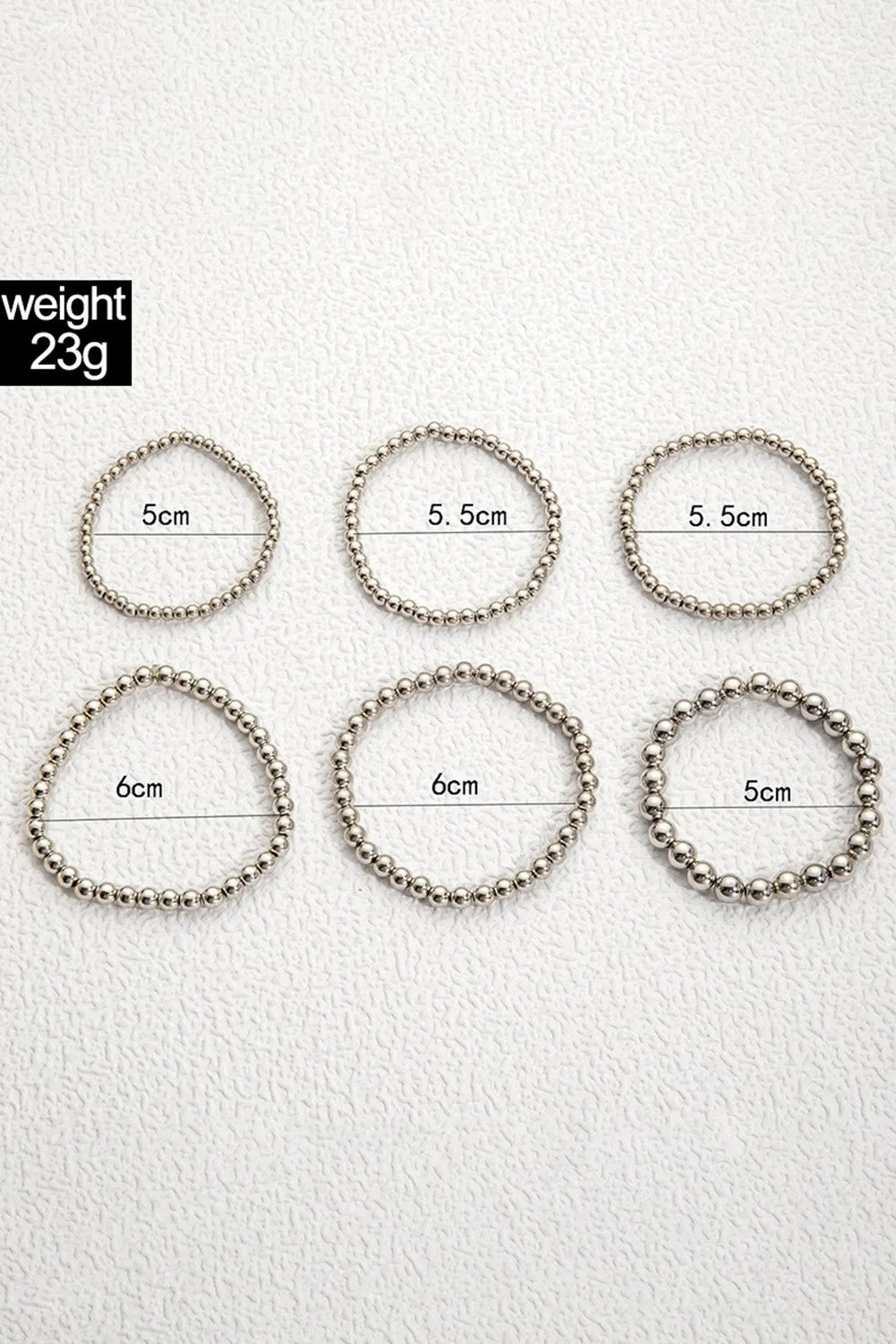 Bexley Silver Stack Bracelet Set