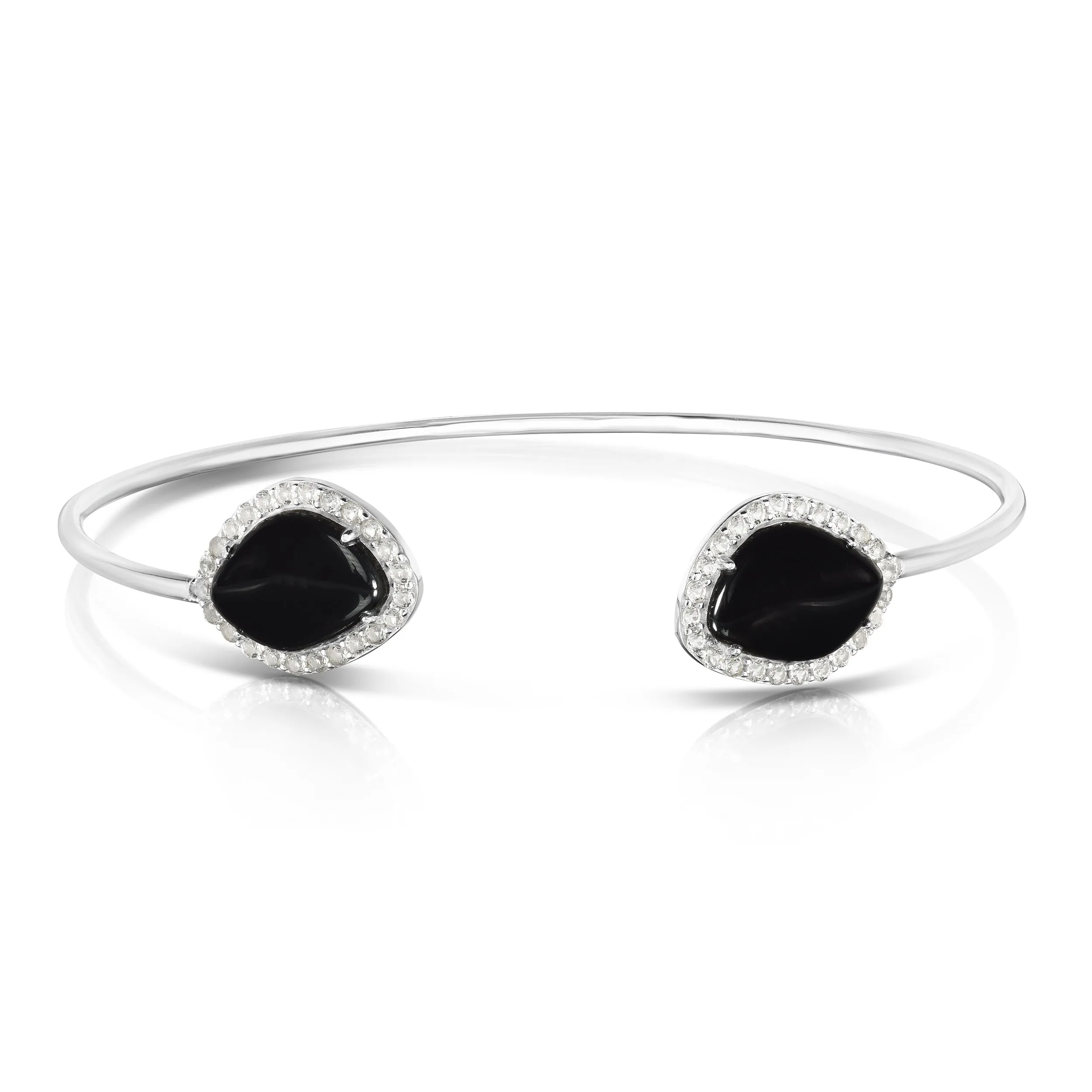 Black Onyx Cuff Bracelet