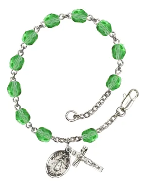 Blessed Karolina Kozkowna Custom Birthstone Rosary Bracelet
