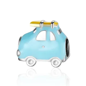 Blue Outing Car Charm