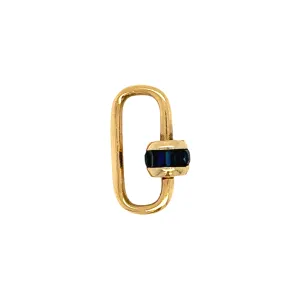 Blue Sapphire Carabiner Lock