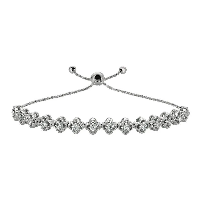 BOLO DIAMOND BRACELET 14K GOLD (0.52 CTW)