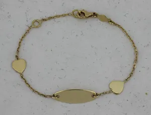 Bracelet Child ID With Hearts