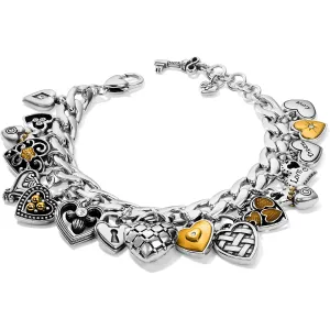 Brighton | One Heart Charm Bracelet | Women's
