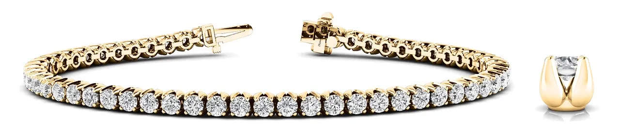 Brilliant cut Diamonds "zoey" Bracelet