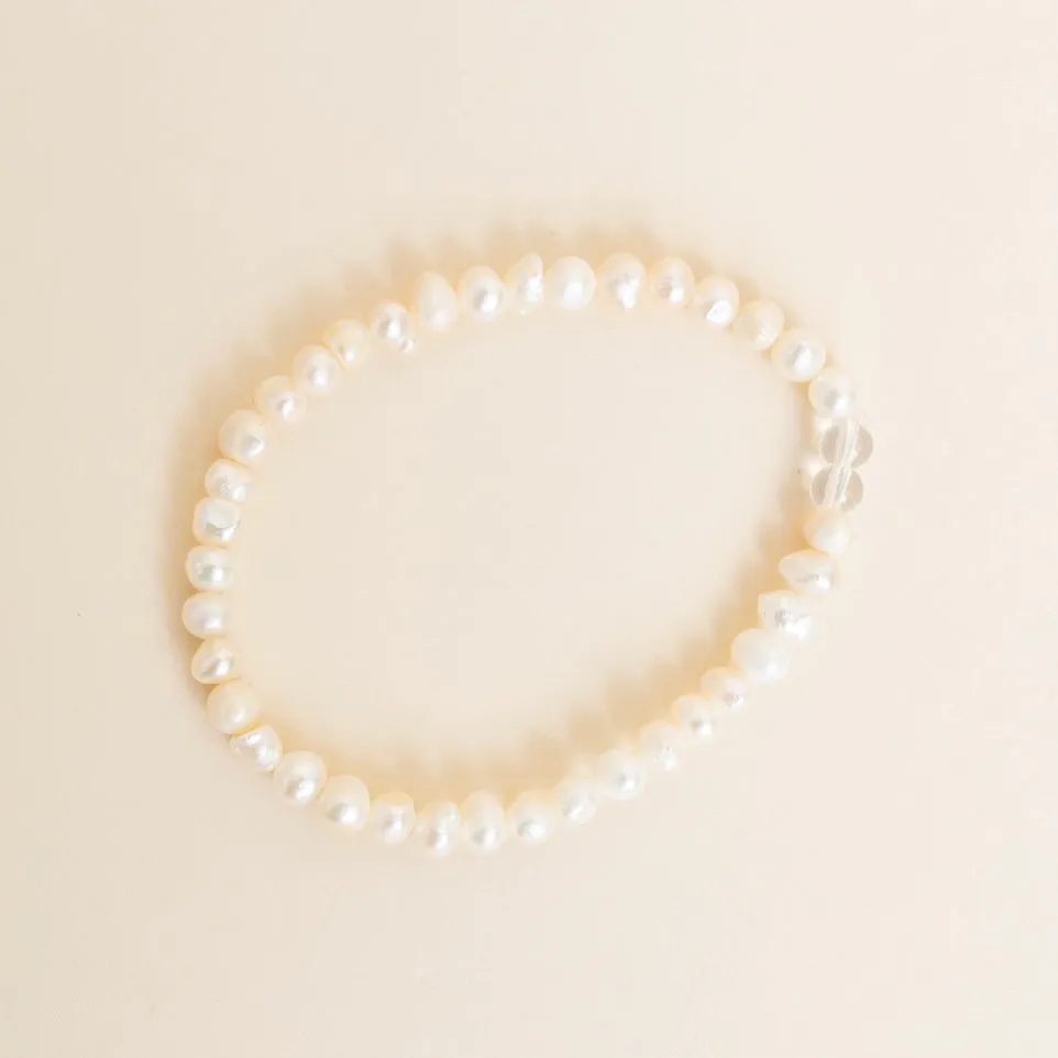 Brushed Pearl Bracelets