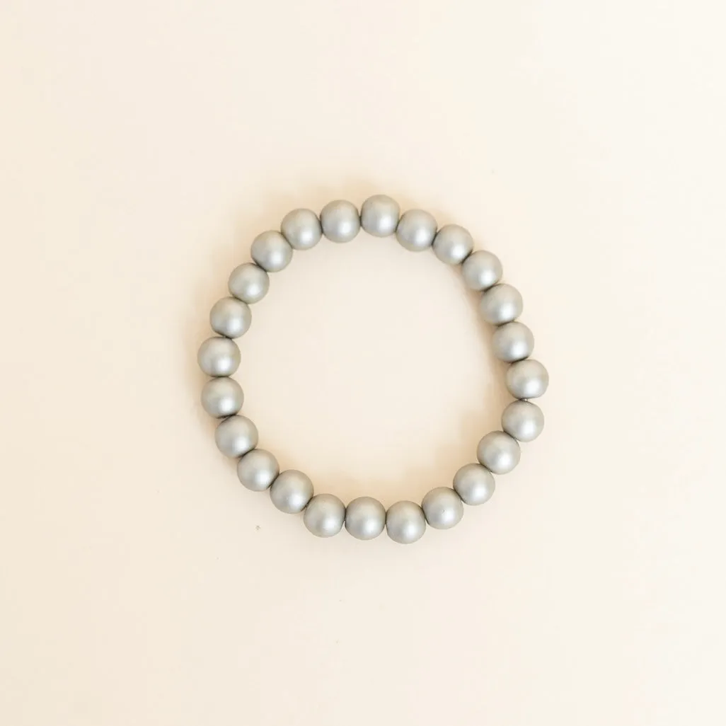 Brushed Pearl Bracelets