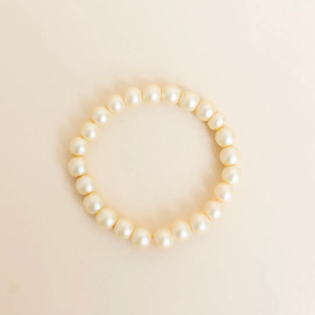 Brushed Pearl Bracelets