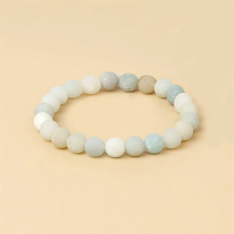 Buddha Stones Love Self Green Series Calm Balance Support Bracelet