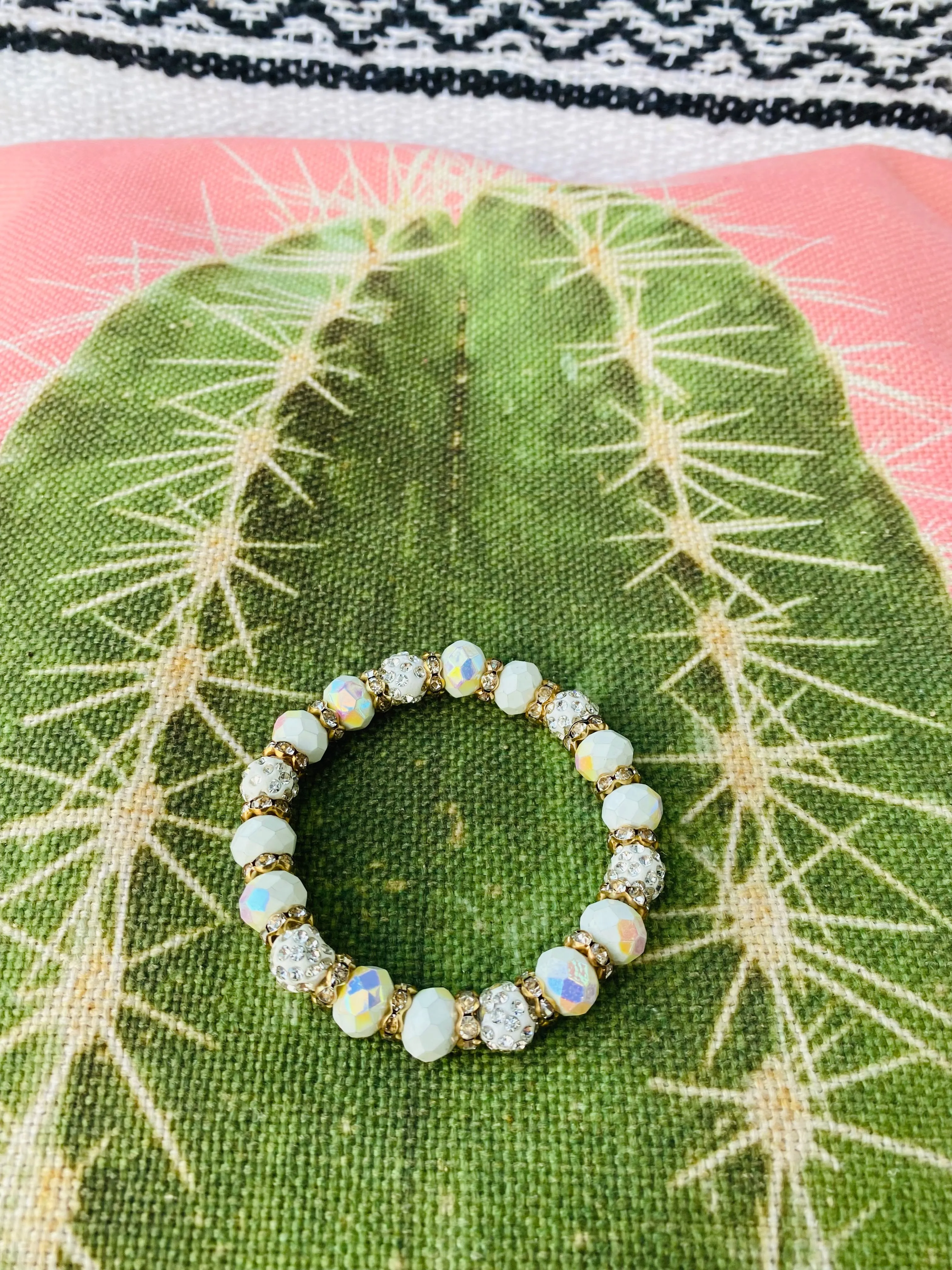 Candy Crystal Bead Bracelet