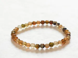 Carnelian, 4mm Bracelet