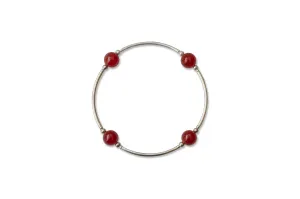 Carnelian Blessing Bracelet: 8 mm