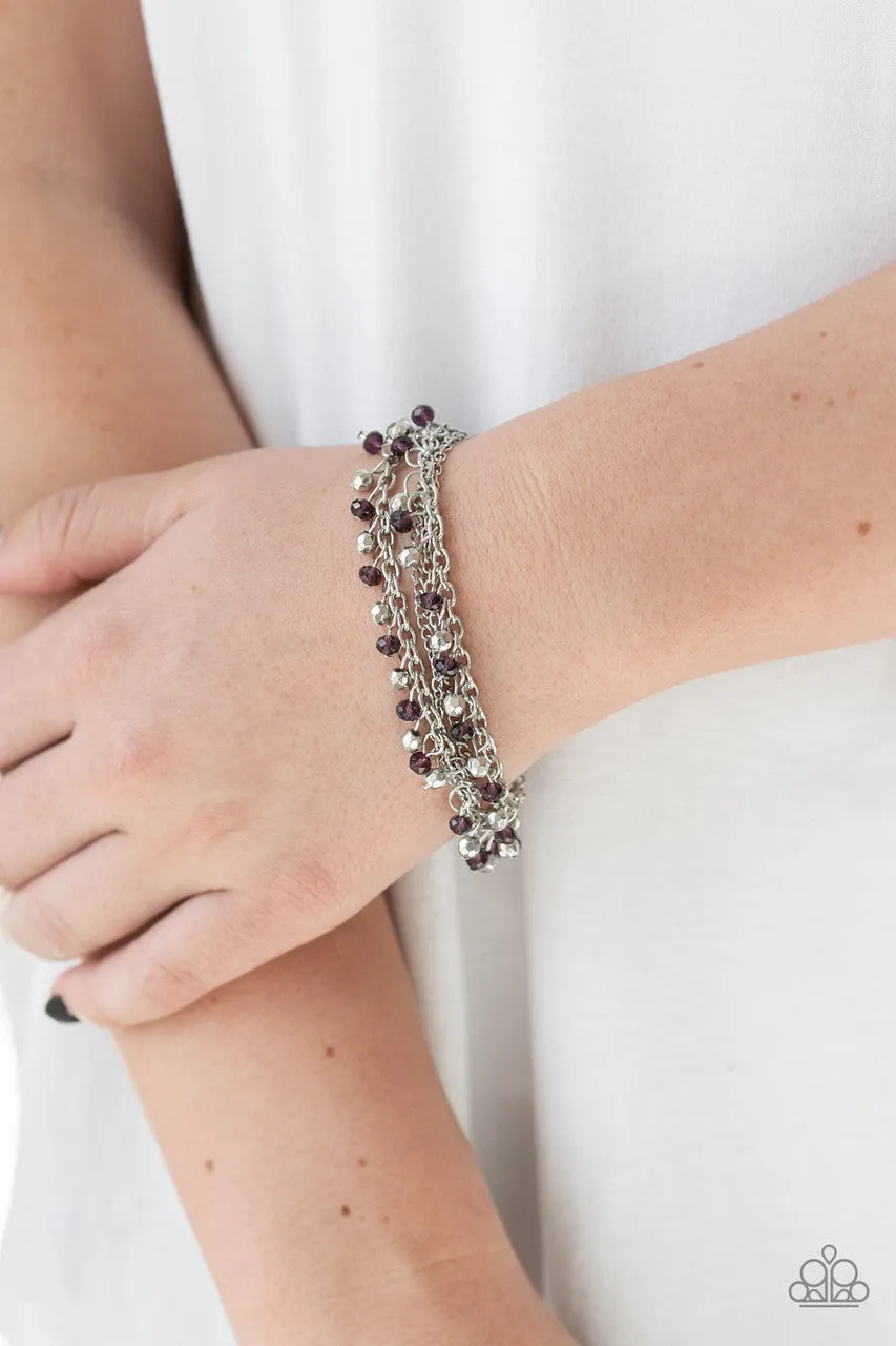 Cash Confidence Purple Paparazzi Bracelet