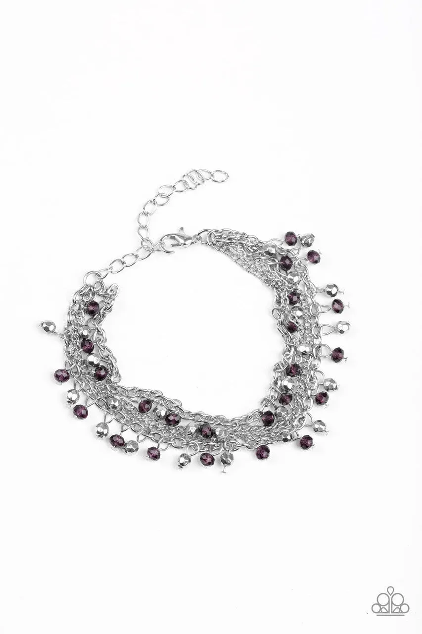 Cash Confidence Purple Paparazzi Bracelet