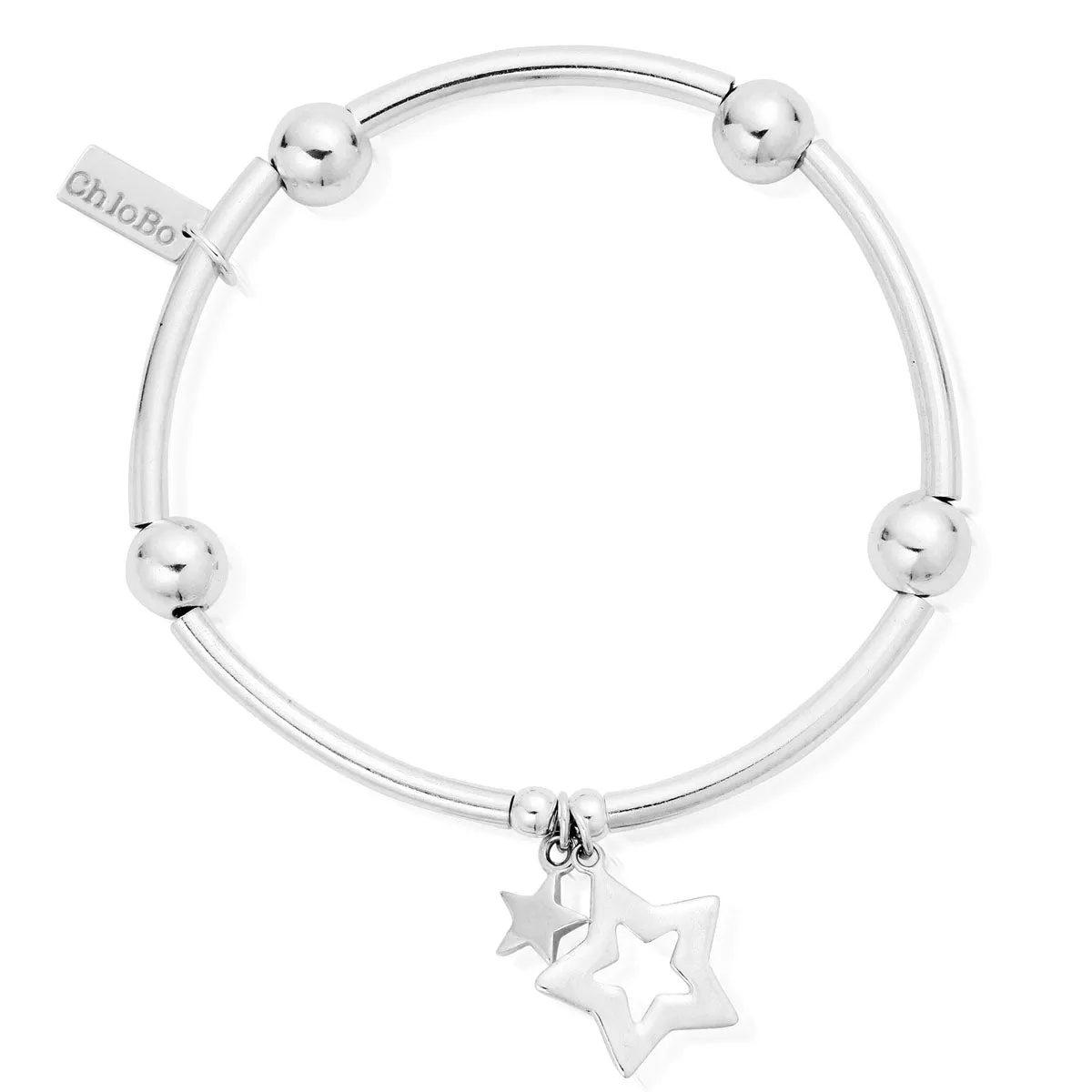 ChloBo Noodle Ball Double Star Bracelet