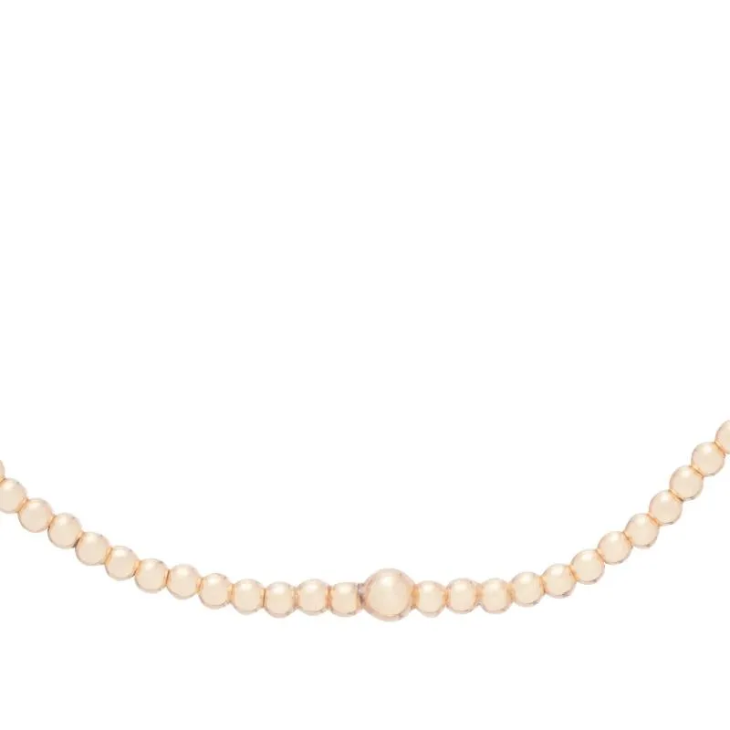 Classic Gold 2mm Bead Bracelet