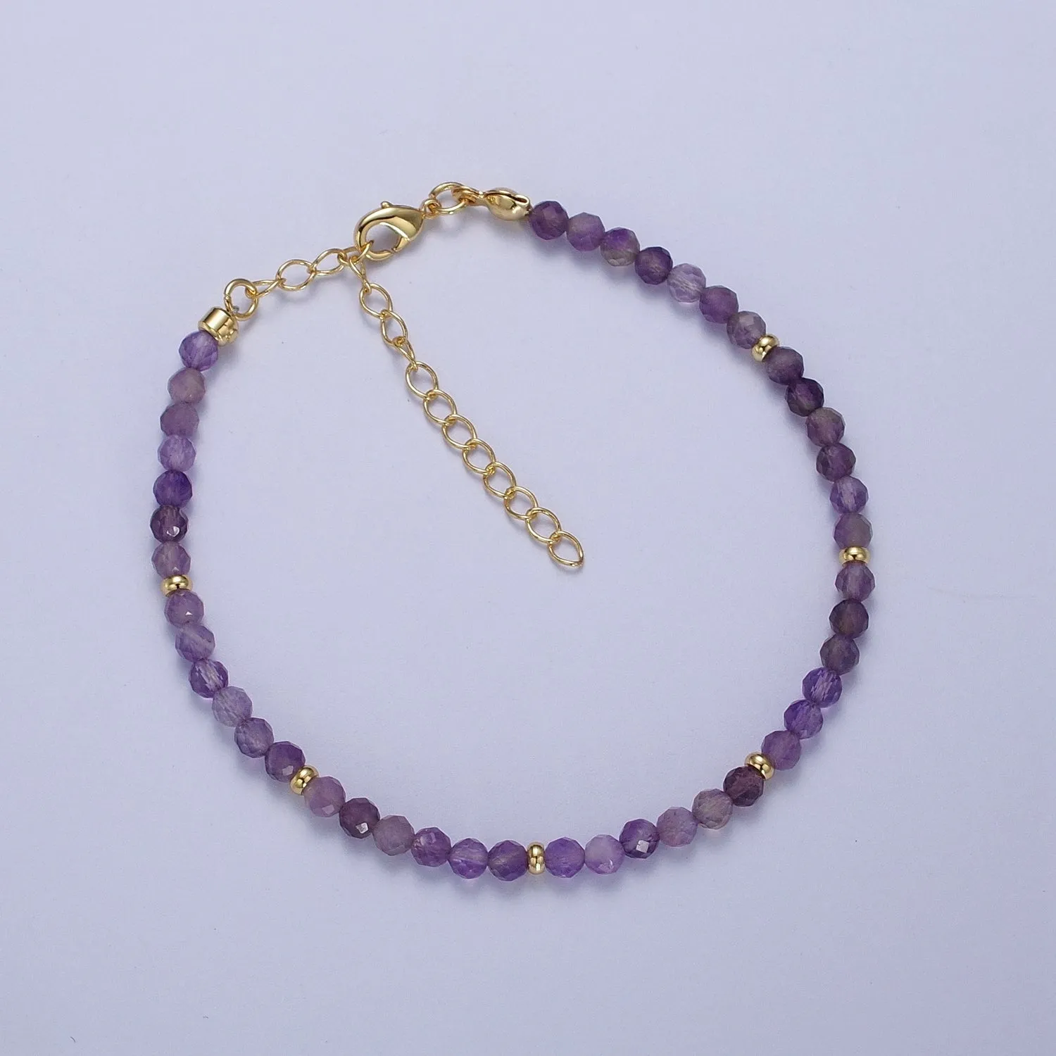 Clearance Pricing BLOWOUT Dainty Beaded Bracelet Tourmaline, Amazonite, Ruby, Amethyst, Moonstone Jewelry Handmade Jewelry WA-1221 WA-1222 WA-1238 WA-1239 WA-1240