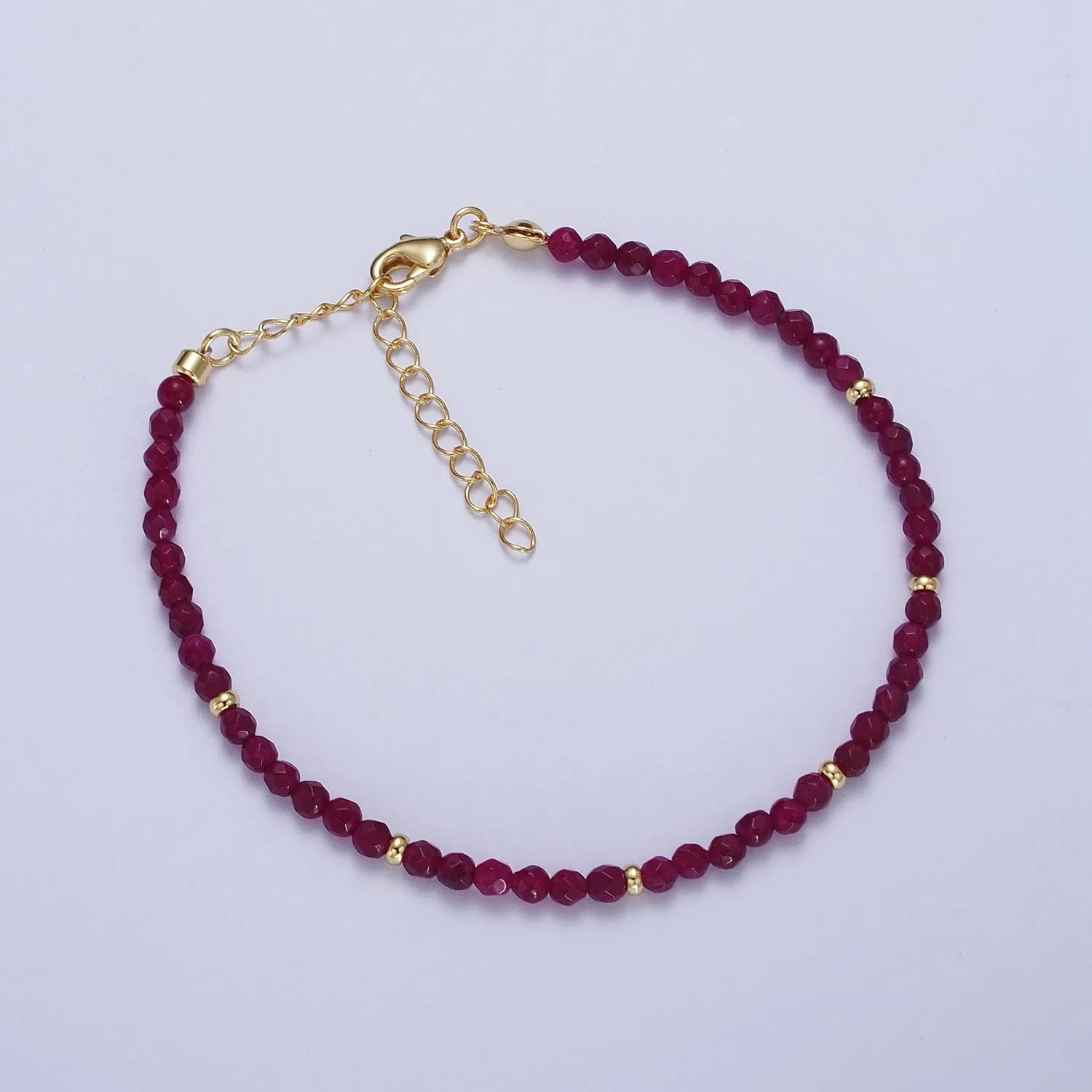 Clearance Pricing BLOWOUT Dainty Beaded Bracelet Tourmaline, Amazonite, Ruby, Amethyst, Moonstone Jewelry Handmade Jewelry WA-1221 WA-1222 WA-1238 WA-1239 WA-1240