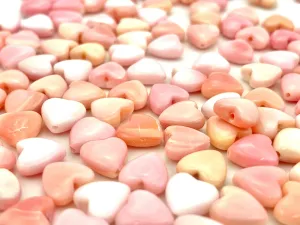 Conch Shell Heart Beads, Conch Beads, Sku#M18