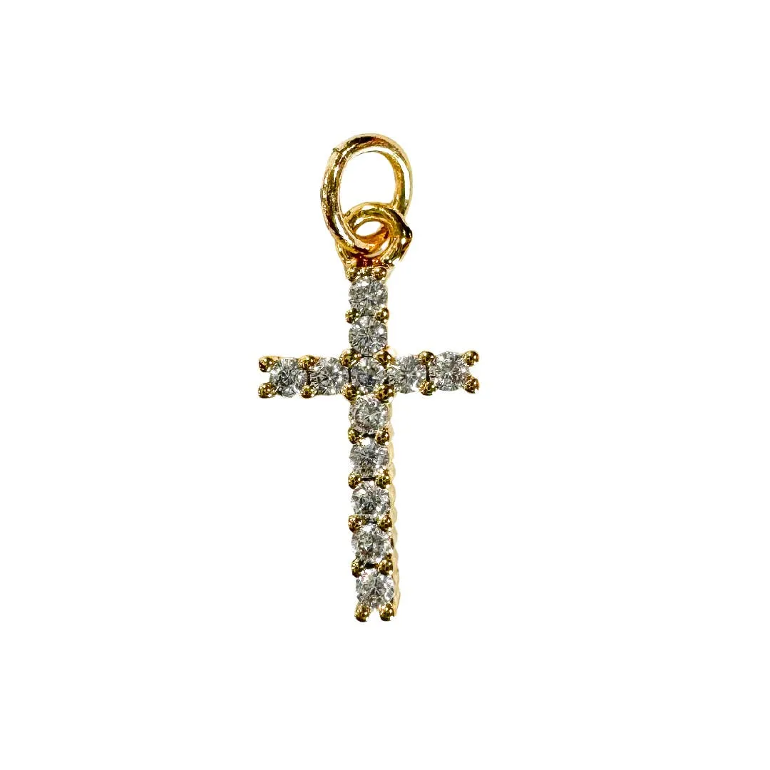 Cross Charm For Charm Necklace & Bracelet