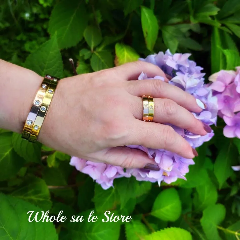 Crystal Bracelets and Ring