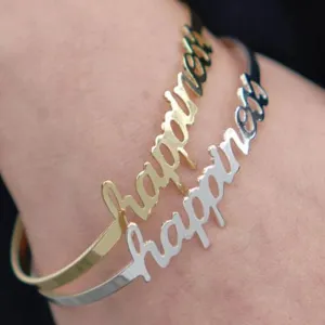 Customize This Cuff Bangle Bracelet